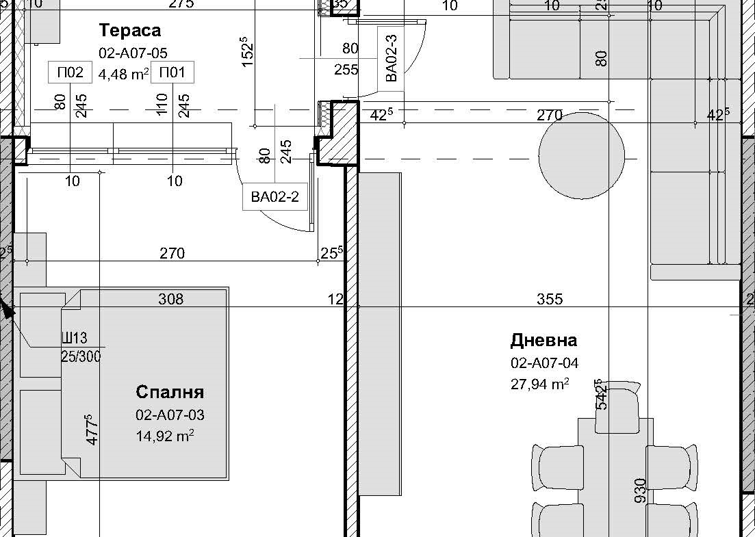 Апартамент А07, бул. Свобода 38